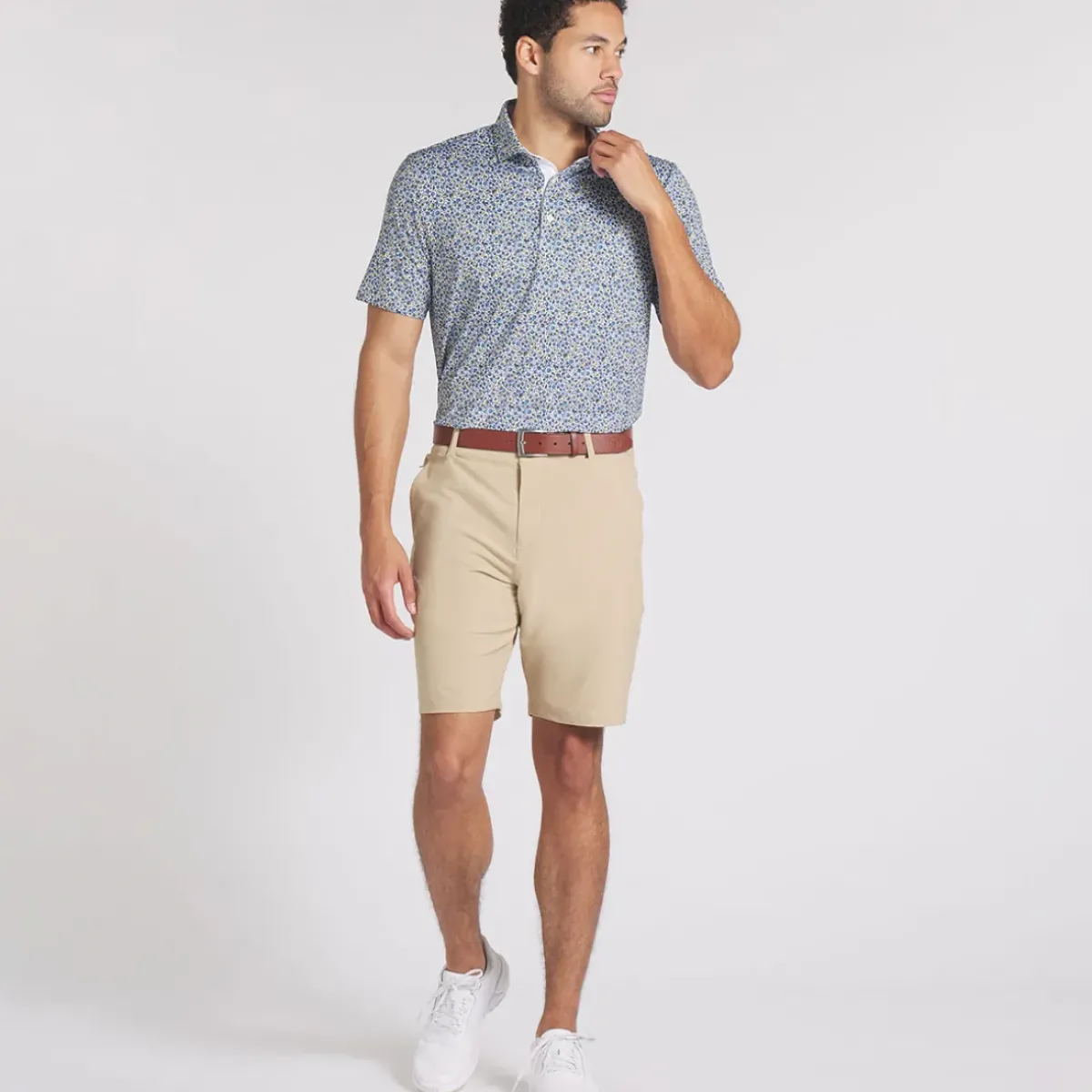 Online PUMA Men's MATTR Soto Print Golf Polo Shirt Men's Polo Shirts