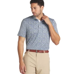 Outlet PUMA Men's MATTR Soto Print Golf Polo Shirt Men's Polo Shirts