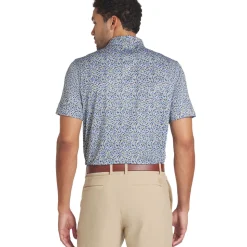 Outlet PUMA Men's MATTR Soto Print Golf Polo Shirt Men's Polo Shirts