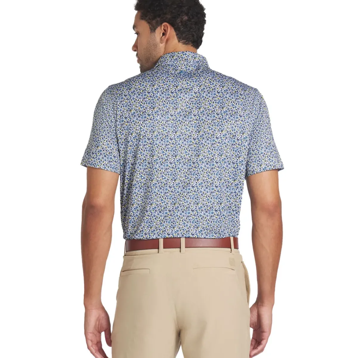 Outlet PUMA Men's MATTR Soto Print Golf Polo Shirt Men's Polo Shirts