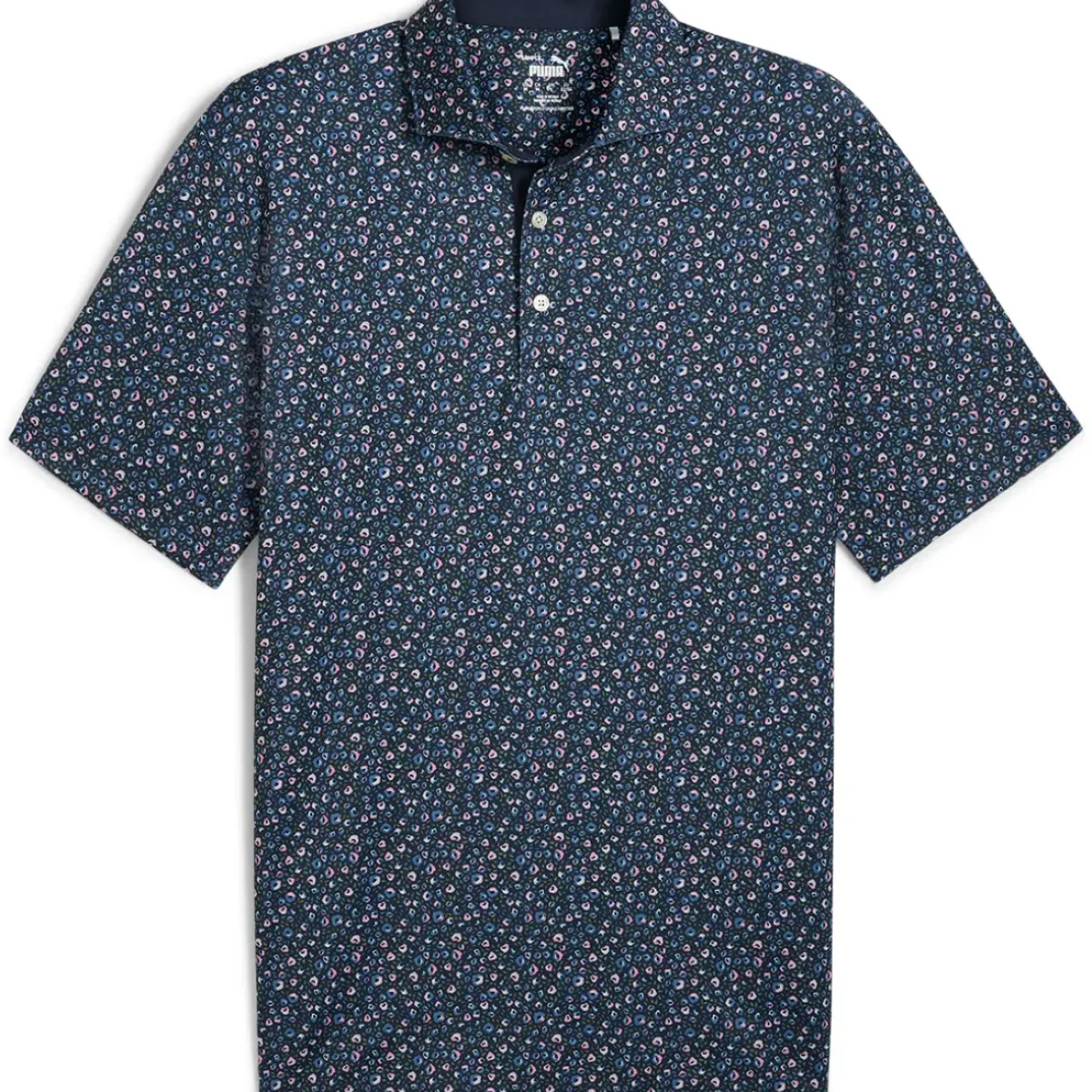 Outlet PUMA Men's MATTR Soto Print Golf Polo Shirt Men's Polo Shirts