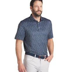 Outlet PUMA Men's MATTR Soto Print Golf Polo Shirt Men's Polo Shirts