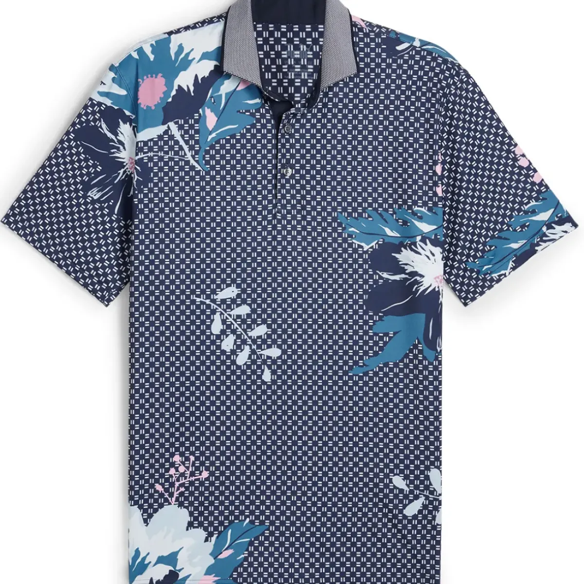 PUMA Men's MATTR Terrance Golf Polo Shirt Men's Polo Shirts