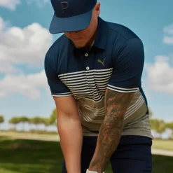 Outlet PUMA Men's MATTR Track Golf Polo Shirt Men's Polo Shirts