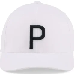 New PUMA Men's P Snapback Golf Cap Men's Caps & Hats
