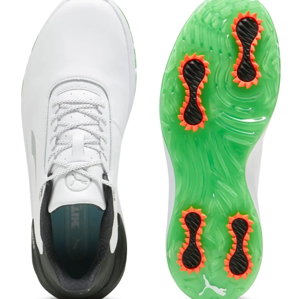 Clearance PUMA Men's Phantomcat NITRO™ + Waterproof Spiked Golf Shoes Men's Waterproof Golf Shoes|Men's Spiked Golf Shoes