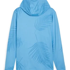 PUMA Men's PTC Palm Print Golf Hoodie Men's Hoodies|Men's Sweaters