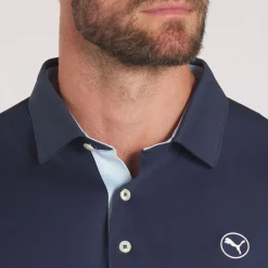 New PUMA Men's Pure Colourblock Golf Polo Shirt Men's Polo Shirts