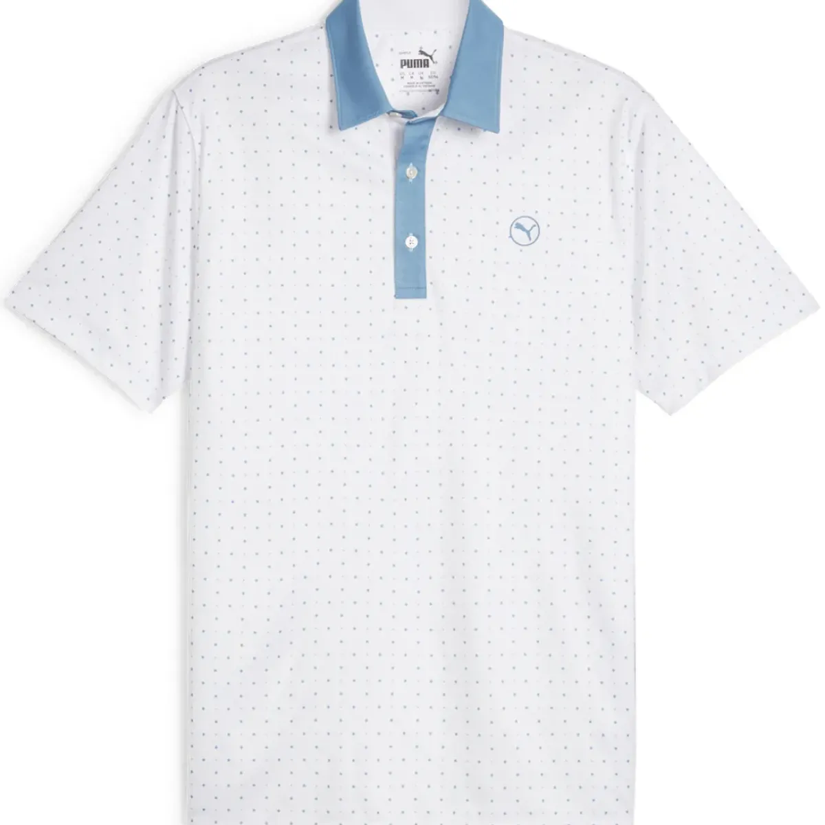 Best PUMA Men's Pure Geo Golf Polo Shirt Men's Polo Shirts