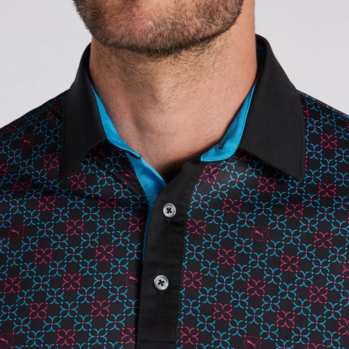 Best PUMA Men's Pure Monogram Golf Polo Shirt Men's Polo Shirts