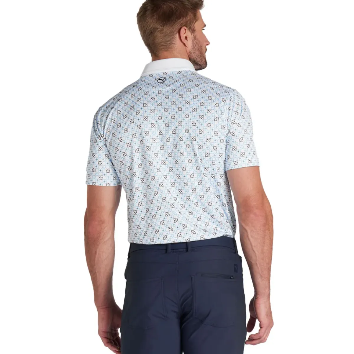 Best PUMA Men's Pure Monogram Golf Polo Shirt Men's Polo Shirts