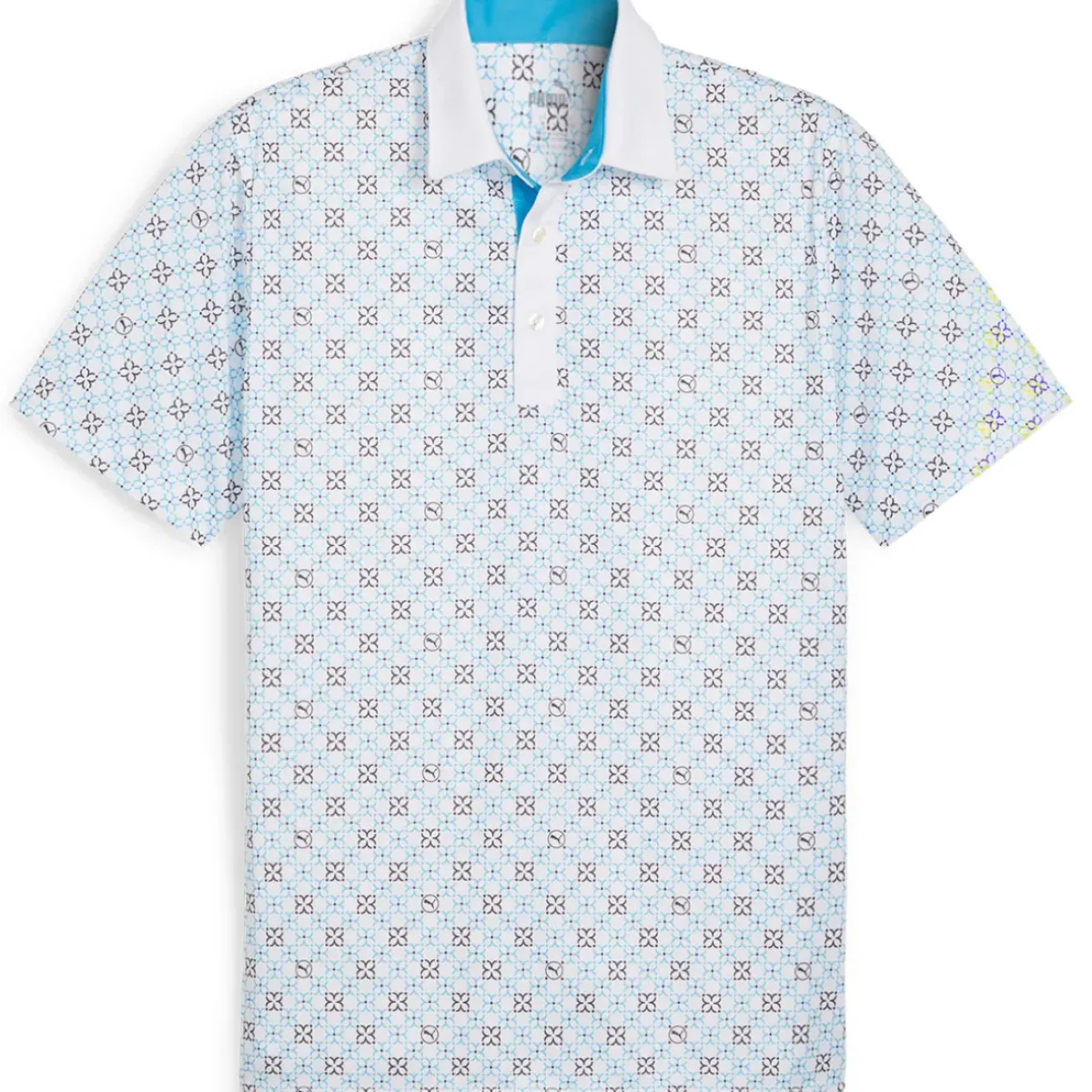 Best PUMA Men's Pure Monogram Golf Polo Shirt Men's Polo Shirts