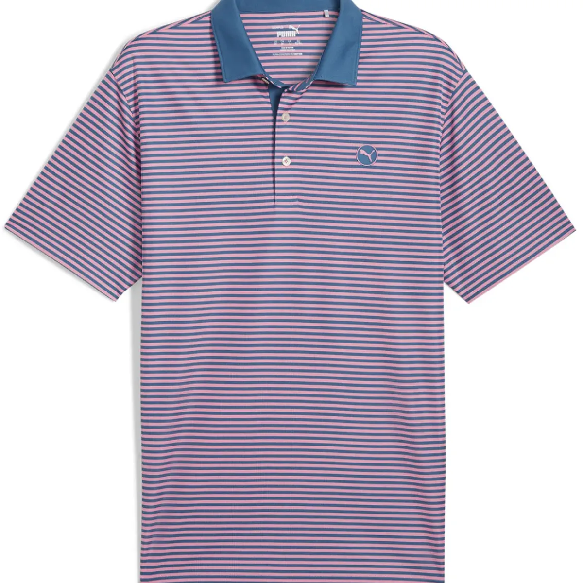 Hot PUMA Men's Pure Stripe Golf Polo Shirt Men's Polo Shirts