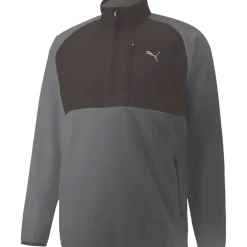 Best PUMA Men's Sherpa Half Zip Golf Midlayer Men's Sweaters|Men's Midlayers