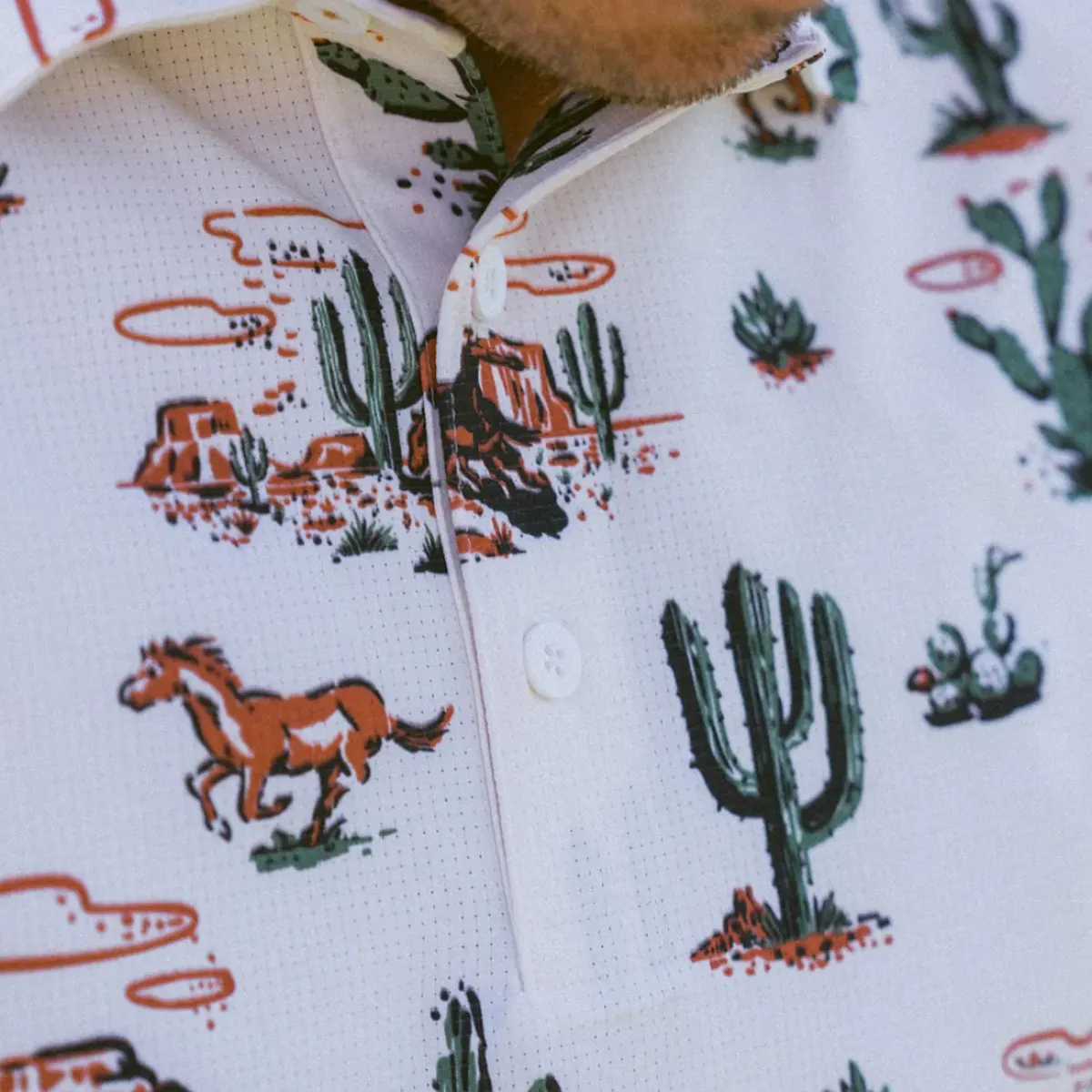 Hot PUMA Men's Vented Wild West Golf Polo Shirt Men's Polo Shirts