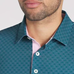 Sale PUMA Men's X Arnold Palmer Citrus Print Golf Polo Shirt Men's Polo Shirts