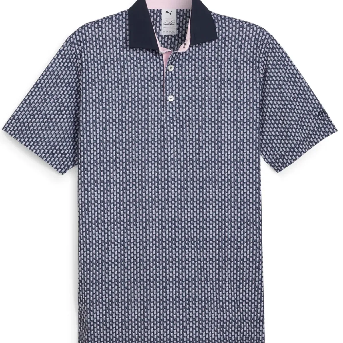 PUMA Men's X Arnold Palmer MATTR Iced Tea Golf Polo Shirt Men's Polo Shirts