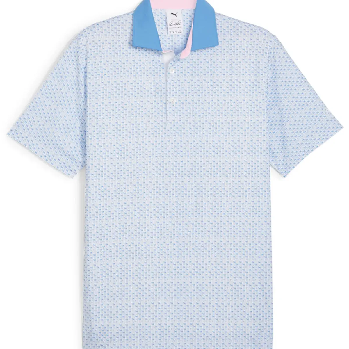 PUMA Men's X Arnold Palmer MATTR Iced Tea Golf Polo Shirt Men's Polo Shirts