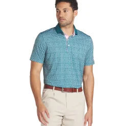 Hot PUMA Men's X Arnold Palmer MATTR Iced Tea Golf Polo Shirt Men's Polo Shirts