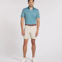 Discount PUMA Men's X Arnold Palmer MATTR Iced Tea Golf Polo Shirt Men's Polo Shirts