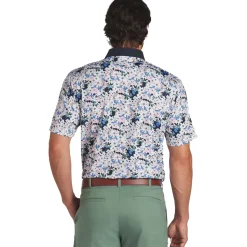 Sale PUMA Men's X Arnold Palmer Floral Golf Polo Shirt Men's Polo Shirts