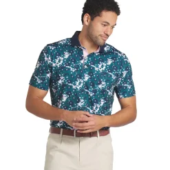 Best PUMA Men's X Arnold Palmer Floral Golf Polo Shirt Men's Polo Shirts