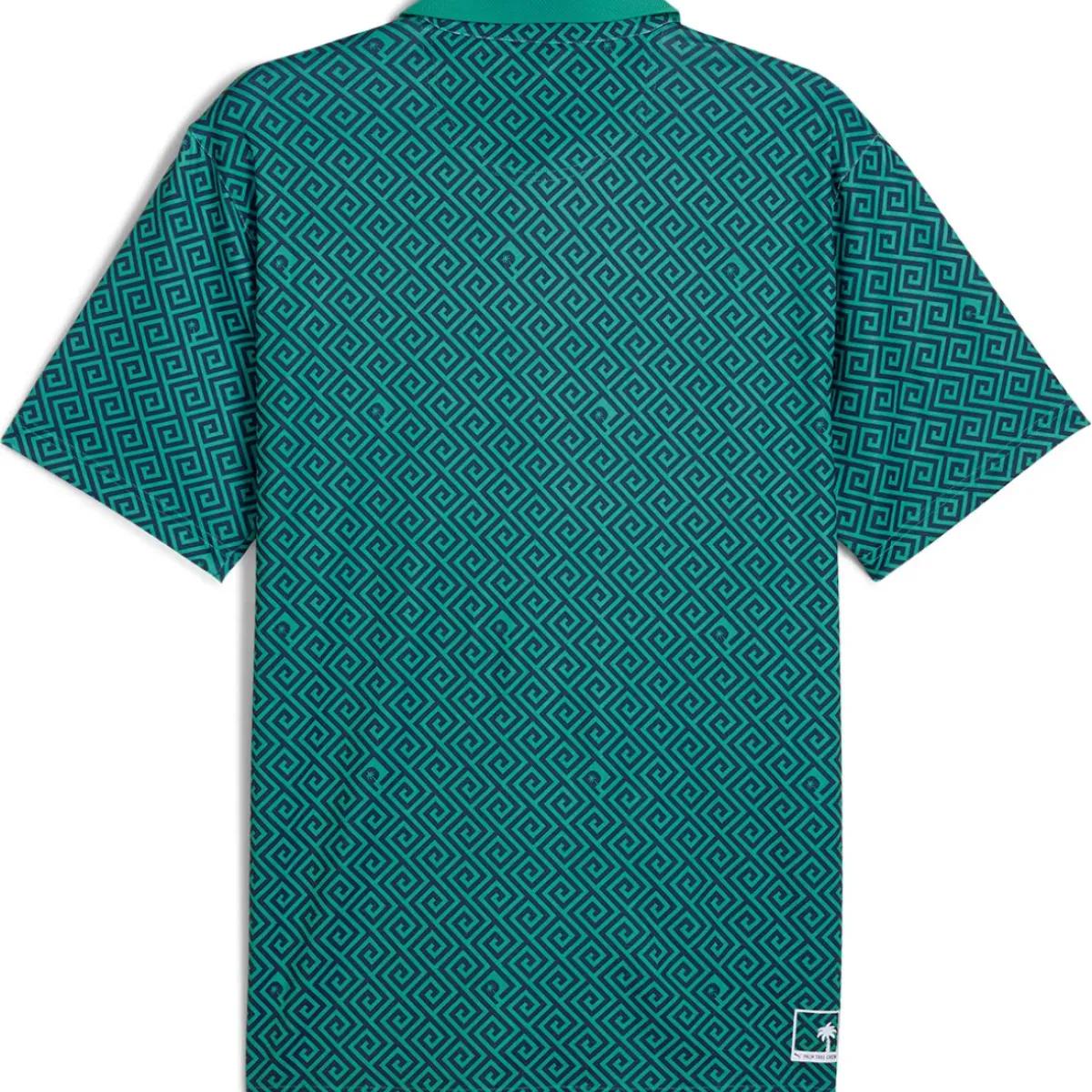 PUMA Men's X Palm Tree Crew Resort Golf Polo Shirt Men's Polo Shirts