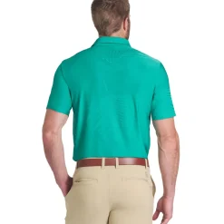 Outlet PUMA Men's X Palm Tree Cree Jacquard Golf Polo Shirt Men's Polo Shirts