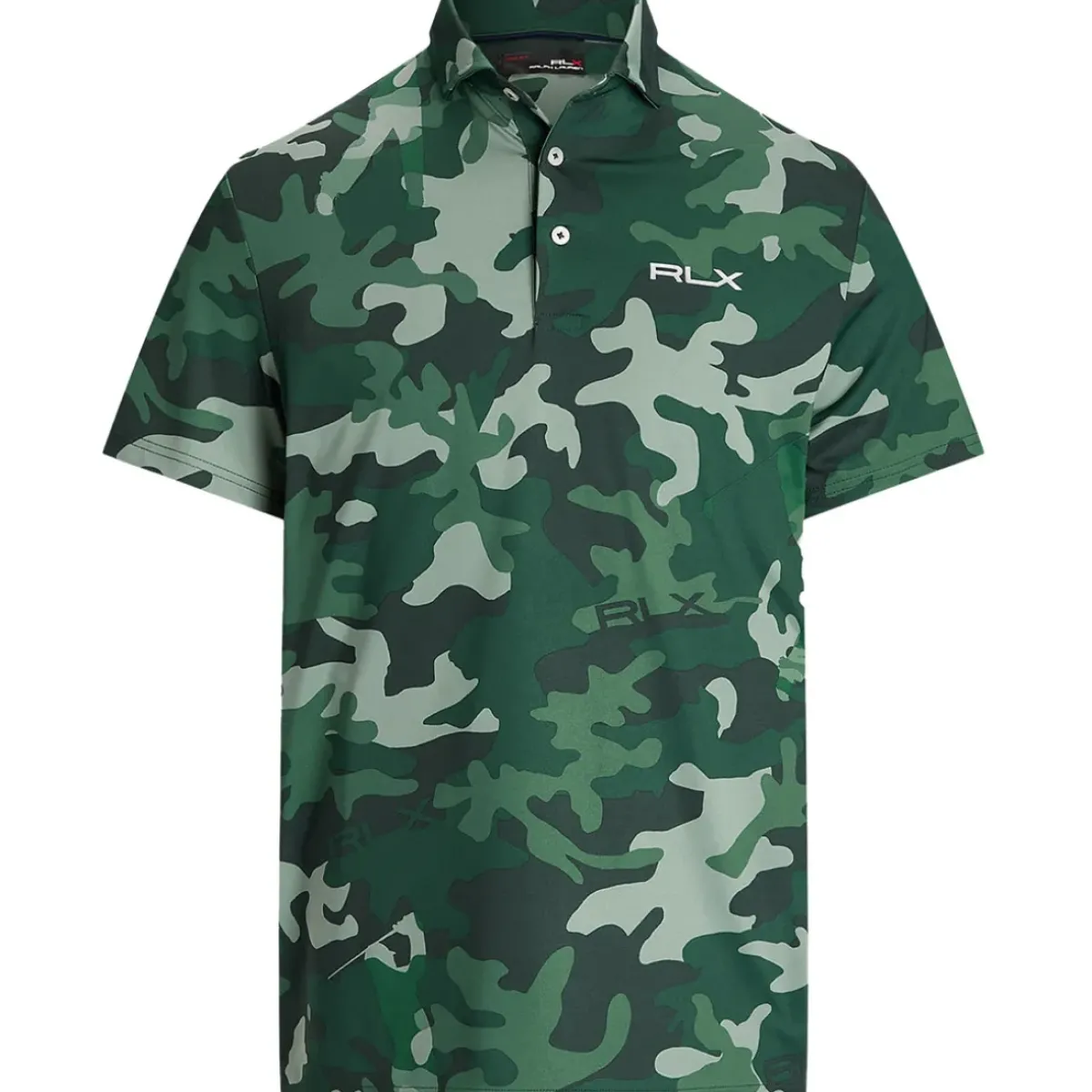 Men's Custom Slim Camo Performance Golf Polo Shirt Men's Polo Shirts