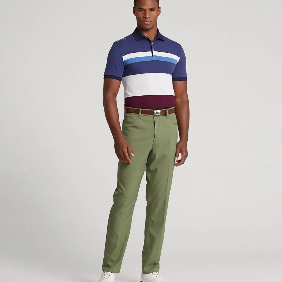 Outlet Men's Custom Slim Fit Performance Golf Polo Shirt Men's Polo Shirts