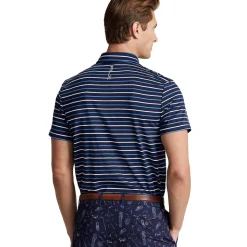 Outlet Men's Custom Slim Fit Performance Golf Polo Shirt Men's Polo Shirts