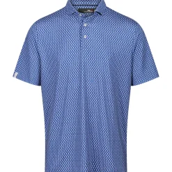 Online Men's Print Custom Slim Fit Performance Golf Polo Shirt Men's Polo Shirts