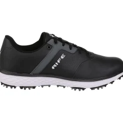 Hot Men's Lightning Waterproof Spiked Golf Shoes Men's Waterproof Golf Shoes|Men's Spiked Golf Shoes