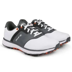 Hot Men's Lightning Waterproof Spiked Golf Shoes Men's Waterproof Golf Shoes|Men's Spiked Golf Shoes