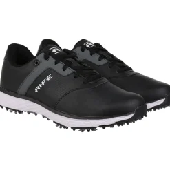 Outlet Men's Lightning Waterproof Spiked Golf Shoes Men's Waterproof Golf Shoes|Men's Spiked Golf Shoes