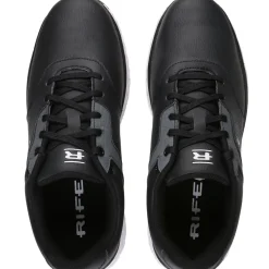 Outlet Men's Lightning Waterproof Spiked Golf Shoes Men's Waterproof Golf Shoes|Men's Spiked Golf Shoes