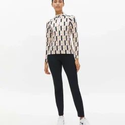 New Rohnisch Ladies Addy Print Long Sleeve Golf Mid Layer Ladies Midlayers|Men's Midlayers