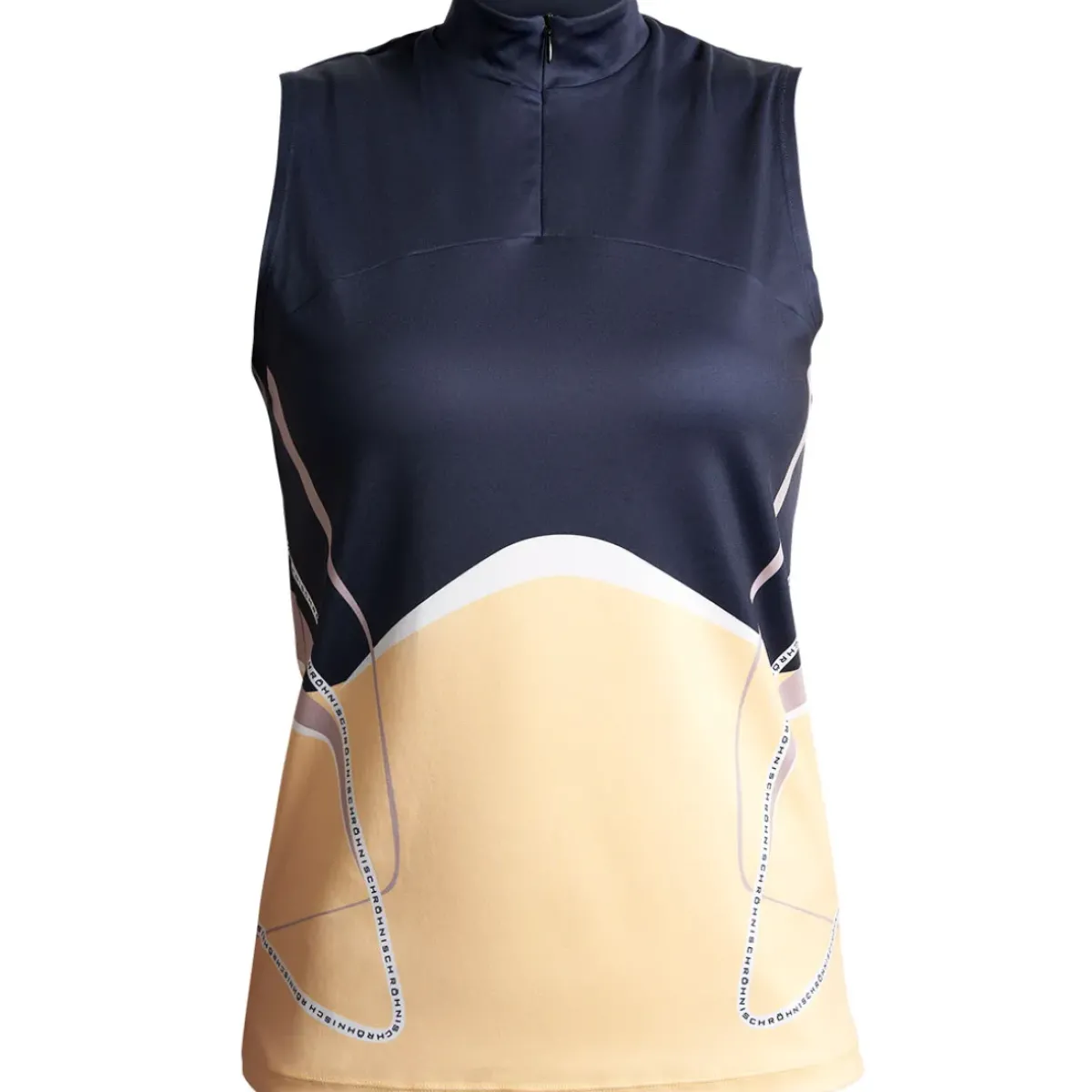 Rohnisch Ladies Sprint Sleeveless Stretch Golf Polo Shirt Ladies Polo Shirts