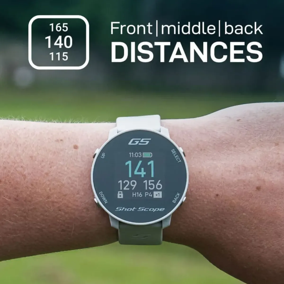 New G5 GPS Golf Watch - Dual Strap Gps Golf Watches