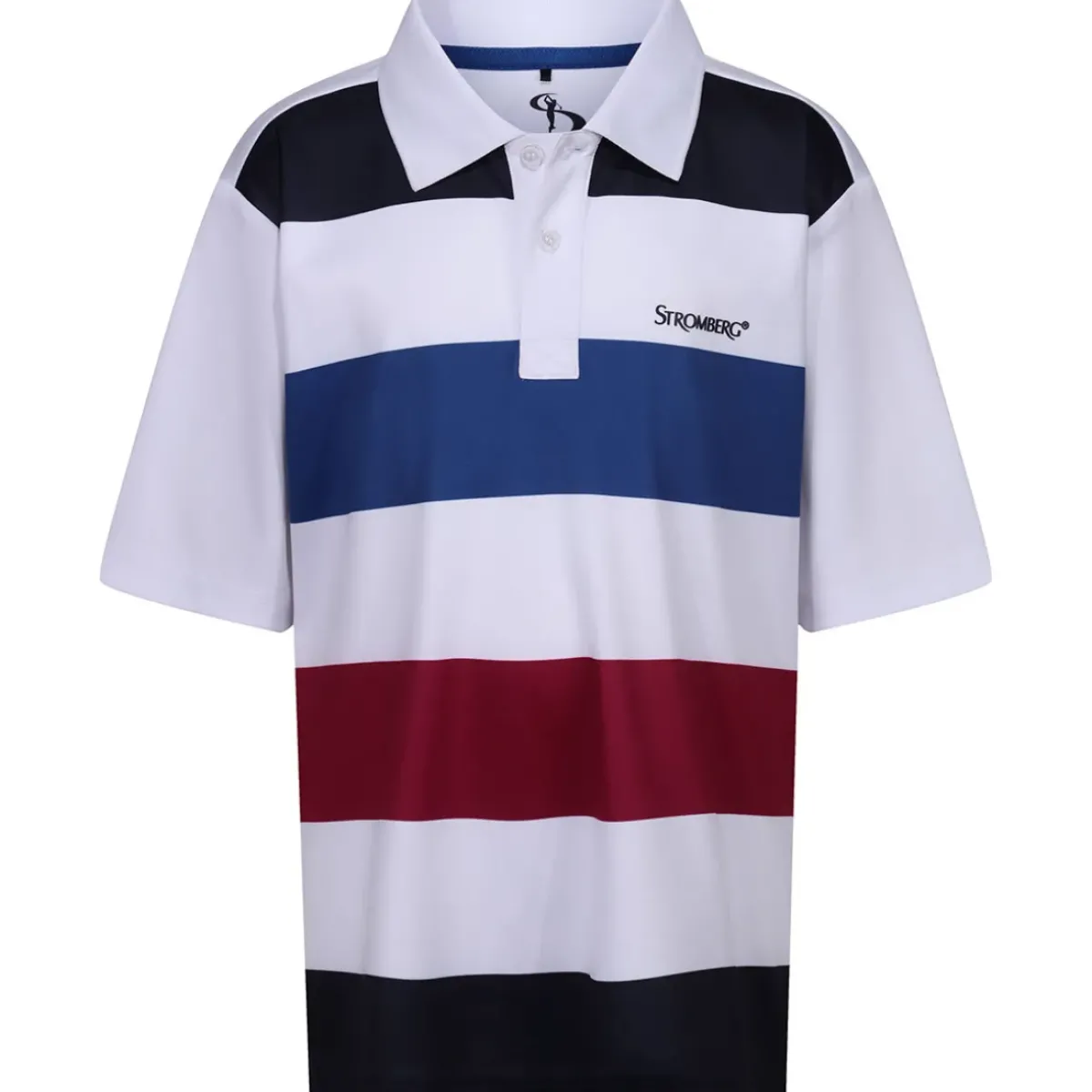 Online Junior Beat Stripe Stretch Golf Polo Shirt Junior Polo Shirts