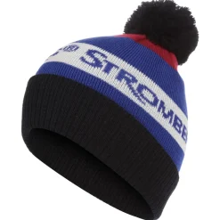 Best Junior Wide Stripe Pom Beanie Beanies|Season Ready Collection