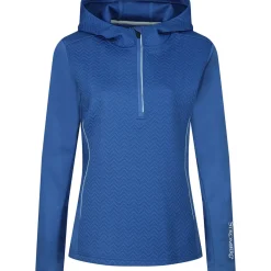 Ladies Catrina Half Hooded Golf Midlayer Ladies Midlayers|Men's Midlayers