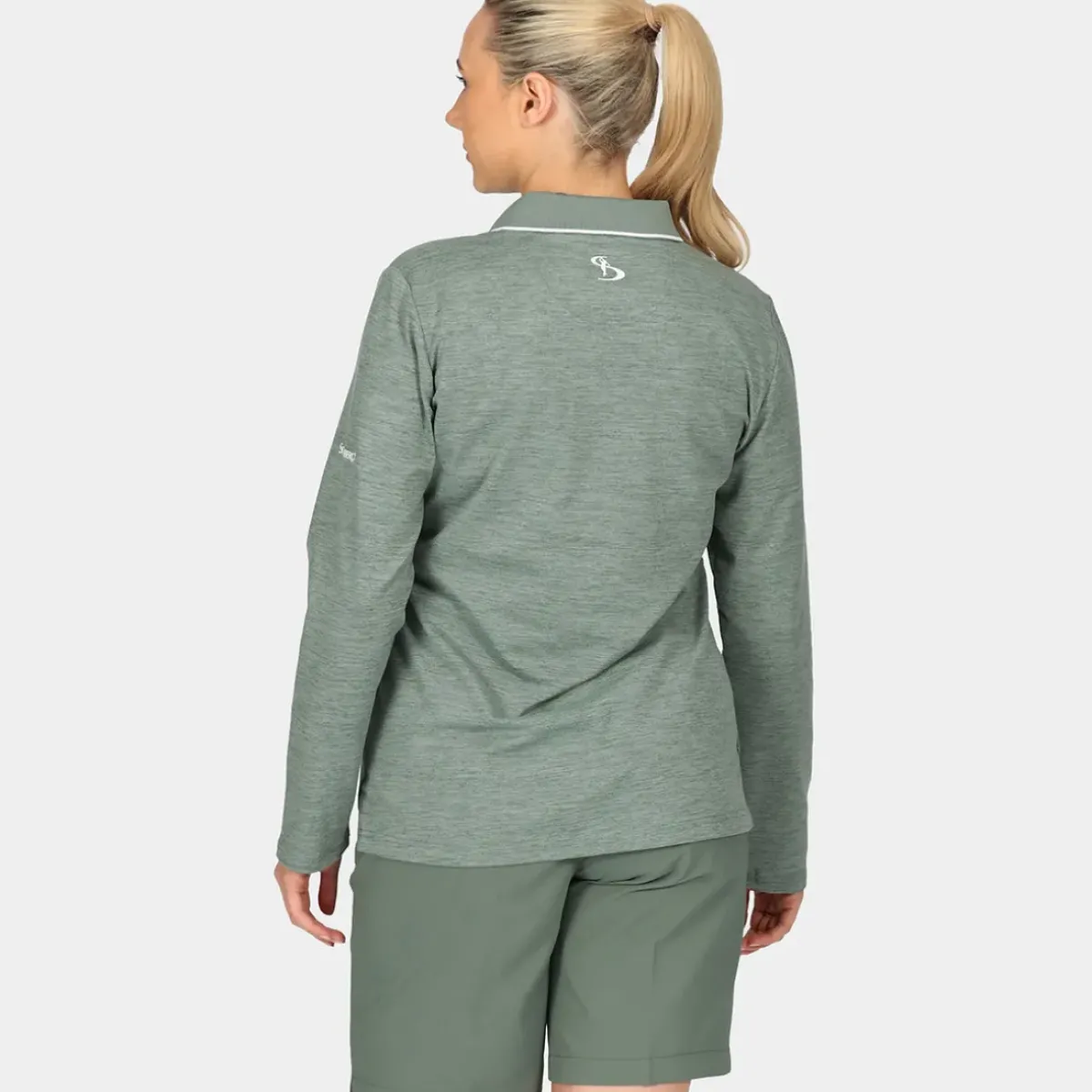 Online Ladies Marl Print Golf Mid Layer Ladies Midlayers|Men's Midlayers