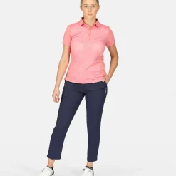 Sale Ladies Splatter Print Golf Polo Shirt Ladies Polo Shirts|Season Ready Collection