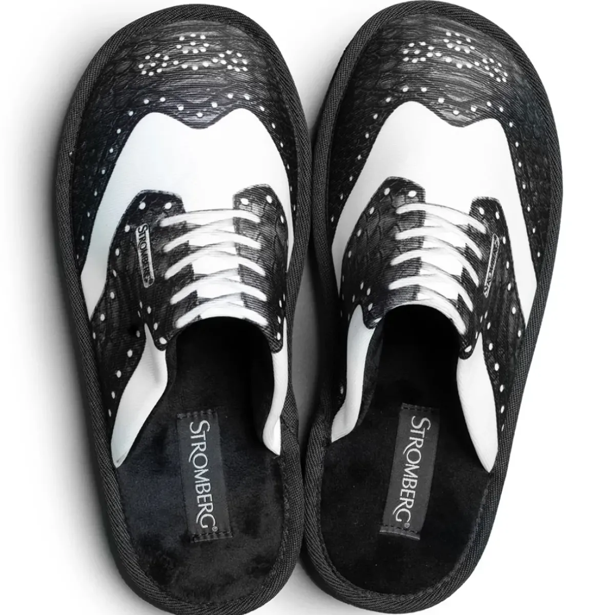 Hot Men's Brogue Mule Golf Slippers Men's Golf Slippers