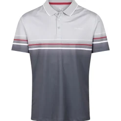 Outlet Men's Colour Block Chest Stripe Golf Polo Shirt Men's Polo Shirts|Season Ready Collection