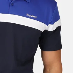 Sale Men's Eagle Stripe Golf Polo Shirt Men's Polo Shirts|Season Ready Collection