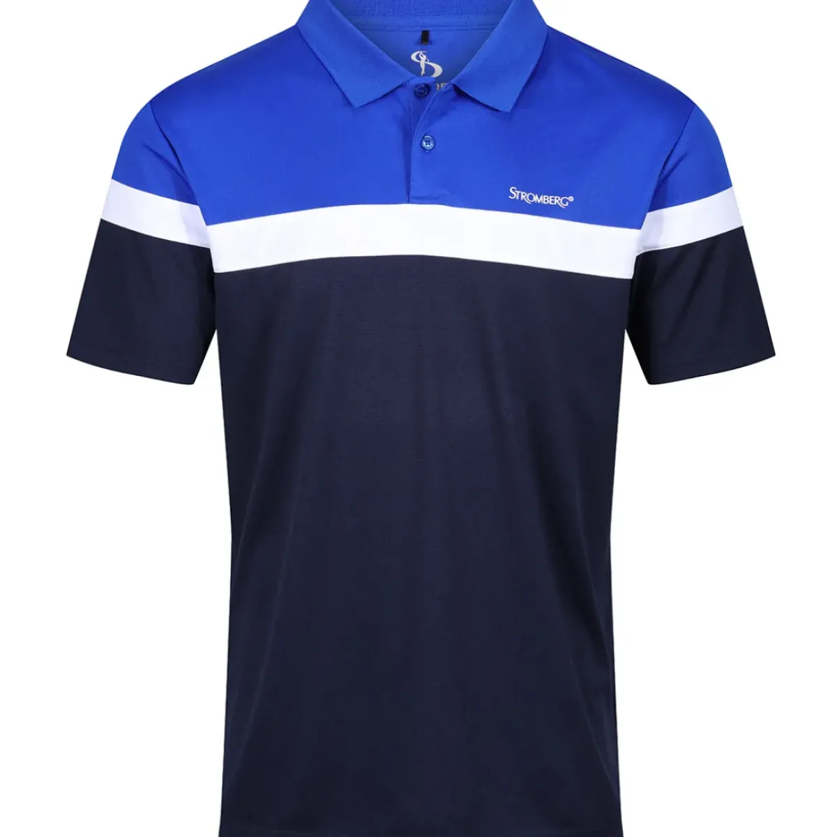 Online Men's Eagle Stripe Golf Polo Shirt Men's Polo Shirts|Season Ready Collection