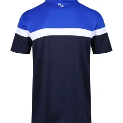 Online Men's Eagle Stripe Golf Polo Shirt Men's Polo Shirts|Season Ready Collection