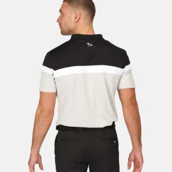 Discount Men's Eagle Stripe Golf Polo Shirt Men's Polo Shirts|Season Ready Collection